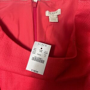 J. Crew Pink Midi Dress